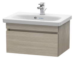 Тумба/шкафчик для консоли/столешницы Duravit DuraStyle под раковину 70х54,8х51,2 см, подвесная, ДСП, цвет: сосна серебристая, 1 выдвижной ящик, прямоугольная