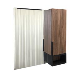 Зеркальный шкаф Comforty Штутгарт 75, 73х80х16 см, подвесной, цвет дуб темно-коричневый, зеркало, с 1 распашной дверцей/полки, механизм плавного закрывания, прямоугольный