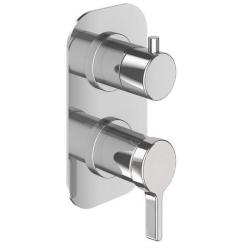 Смеситель для душа Webert Coral однорычажный, скрытого монтажа, керамический, настенный, без излива/шланга/лейки, латунь хром