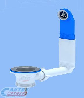 Выпуск ANI 1.1/2" с круглым вертикальным переливом N120