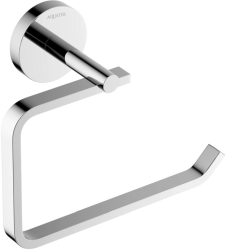 Держатель для туалетной бумаги Aquatek Бетта без крышки, цвет хром, настенный, латунь/нержавеющая сталь, форма квадратная, для туалета/ванной