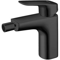 Смеситель для биде Aquatek Вега однорычажный, излив короткий, длина излива 125 мм, керамический, латунь, цвет матовый черный