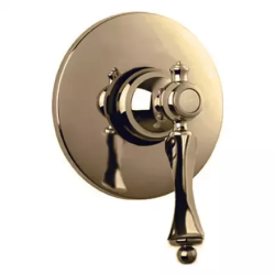 Смеситель для душа Cezares Margot, встраиваемый, однорычажный, без излива, керамический, латунь, внутренний (скрытый монтаж), цвет бронза