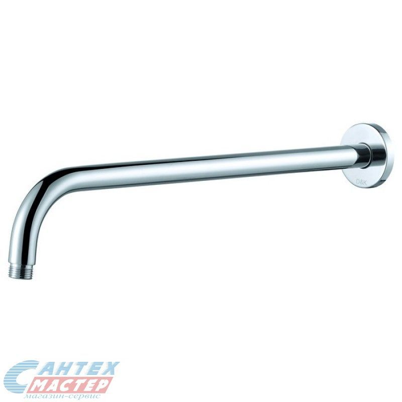 Кронштейн для верхнего душа D&K 380 мм хром DC1004891