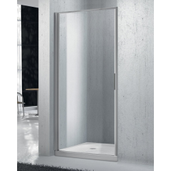 Душевая дверь BelBagno Sela, 65х190 см, прозрачное стекло/профиль хром, в нишу, универсальная установка, закаленное стекло, распашная