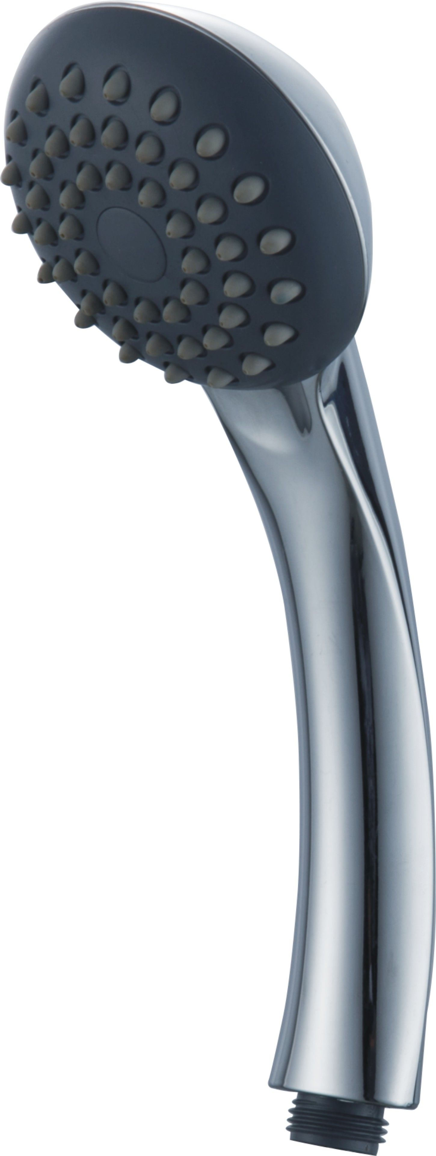 Лейка душевая HAIBA настенная, круглая, с 1 режимом, хромированная/пластмассовая, ручная, для душа/ванной