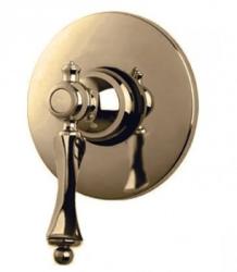 Смеситель для душа Cezares Margot, встраиваемый, однорычажный, без излива, керамический, латунь, внутренний (скрытый монтаж), цвет бронза