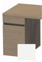 Тумба/шкафчик для консоли/столешницы Duravit DuraStyle под раковину 30х54,8х51,2 см, подвесная, ДСП, цвет: дуб терра/белый матовый, 1 выдвижной ящик, прямоугольная
