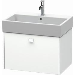 Тумба/шкафчик для консоли/столешницы Duravit Brioso под раковину 62х48х44,2 см, подвесная, ДСП, цвет: белый матовый, 1 выдвижной ящик, прямоугольная
