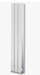 Радиатор Global Oscar 1800/3 алюминиевый, боковое подключение, для отопления квартиры, дома, водяные, мощность 1401 Вт, настенный, цвет белый