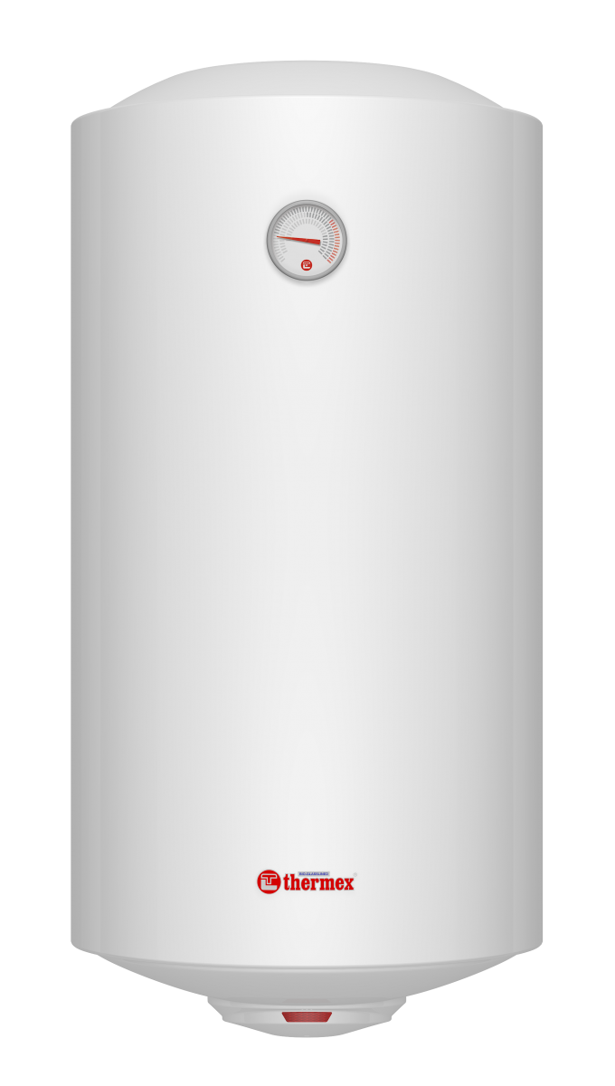 Водонагреватель 100 л Thermex TitaniumHeat 100 V электрический, настенный, вертикальный, накопительный тип, 1.5 квт, 903х459х445 мм, 230 в, (цвет белый, круглая), с нижней подводкой