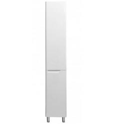 Пенал Эстет Kare Luxe 35, 350х2000х350 мм, напольный, (правый), 2 распашные дверцы, в ванную комнату, цвет белый, влагостойкий, правосторонний