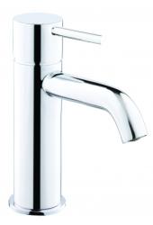 Смеситель для раковины/умывальника Azario TASCO однорычажный, керамический картридж, неповоротный, длина излива 120 мм, латунь, цвет хром