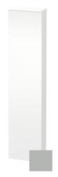 Пенал Duravit DuraStyle, 40x24x180 см, подвесной, (левый), с дверцей, с полкой, со стеклянными полками, цвет: бетонно-серый/белый матовый, в ванную комнату