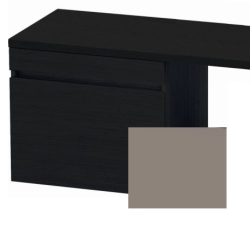 Тумба/шкафчик для консоли/столешницы Duravit DuraStyle под раковину 50х47,8х51,2 см, подвесная, ДСП, цвет: дуб черный/базальт, 1 выдвижной ящик, прямоугольная