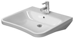 Раковина DURAVIT DuraStyle 65х57х19 см, подвесная, прямоугольная, санфарфор, цвет белый, 1 отверстие под смеситель, слив/перелив