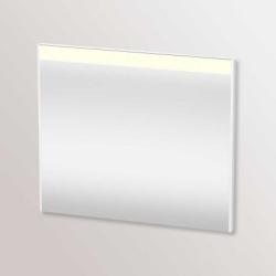 Зеркало Duravit Brioso, 102х70х4,5 см с LED/ЛЕД-подсветкой, прямоугольное, подвесное/настенное, цвет рамы: белый матовый, сенсорный выключатель, диммер, для ванной