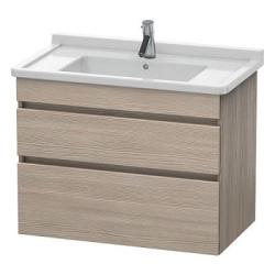 Тумба под раковину для консоли/столешницы Duravit DuraStyle 90х47,8х51,2 см, подвесная, ДСП, цвет: сосна серебристая, 2 выдвижных ящика, прямоугольная
