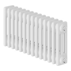 Радиатор Royal Thermo Insignia C3030 стальной 3 трубчатый, 14 секций, боковое подключение, для отопления квартиры, дома, водяные, мощность 714 Вт, цвет белый RAL9016