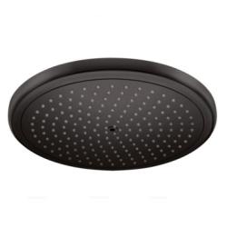 Верхний душ Hansgrohe Croma 280 Air 1jet EcoSmart, настенный/потолочный, круглый, с 1 режимом: RainAir, размер 28 см, латунь, цвет матовый черный
