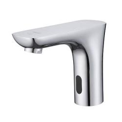 Смеситель для раковины/умывальника Raglo R03.17 сенсорный, неповоротный, фиксированный, излив длина 115 мм высота 100 мм латунь, цвет хром