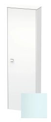 Пенал Duravit Brioso R, 52x24x177 см, подвесной, (правый), с дверцей, с полкой, со стеклянными полками, цвет: светло-голубой, в ванную комнату