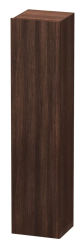 Пенал Duravit DuraStyle, 40x36x180 см, подвесной, (правый), с дверцей, с полкой, со стеклянными полками, цвет: каштан темный, в ванную комнату