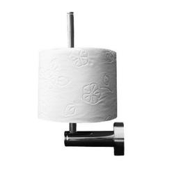 Держатель для туалетной бумаги Duravit D-Code, без крышки, настенный, металлический, форма округлая, для запасного рулона туалетной бумаги, в ванную/туалет, цвет хром, к стене