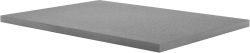 Столешница Deante Correo, для консоли, модальная система, 367х167х13 мм, искусственный камень, прямоугольная, цвет: цемент