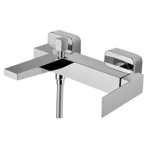 Смеситель для ванны/душа Webert Pegaso однорычажный, настенный, излив 191 мм, неповоротный, латунь, цвет хром