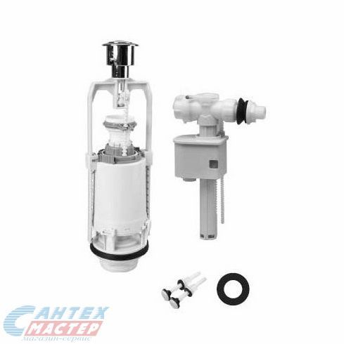 Водосливная арматура Iddis 1-ур боковой впуск круглая прокладка F012400-0005