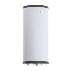 Водонагреватель Gekon BW 120 INOX 28 кВт, 120 л. косвенного нагрева с одним теплообменником, подключение нижнее, настенный, накопительный, вертикальный, для частного дома, дачи