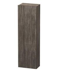 Пенал Duravit DuraStyle, 40x24x140 см, подвесной, (правый), с дверцей, с полкой, со стеклянными полками, цвет: сосна терра/белый матовый, в ванную комнату