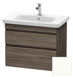 Тумба под раковину для консоли/столешницы Duravit DuraStyle 80х54,8х51,2 см, подвесная, ДСП, цвет: сосна терра/белый матовый, 2 выдвижных ящика, прямоугольная