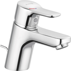 Смеситель для раковины/умывальника KLUDI PURE&EASY однорычажный, неповоротный, длина излива 120 мм, латунь, цвет хром