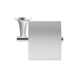Держатель для туалетной бумаги Duravit Starck T, без крышки, настенный, металлический, форма округлая, для рулона туалетной бумаги, в ванную/туалет, цвет хром, к стене