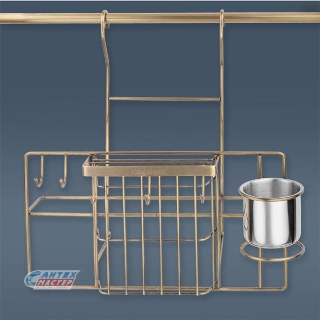 Полка под ножи и разделочные доски Ukinox навесная В 206 D бронза