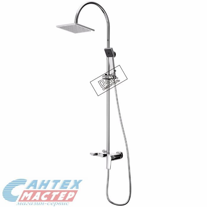Душевая система D&K Lessing Rhein 1000/1200 мм хром DA1323701C05