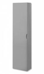 Пенал Cezares Stylus, 35х20х140 см, подвесной, (правый/левый/универсальный), 1 распашная дверь/реверсивная, цвет серое облако, в ванную комнату