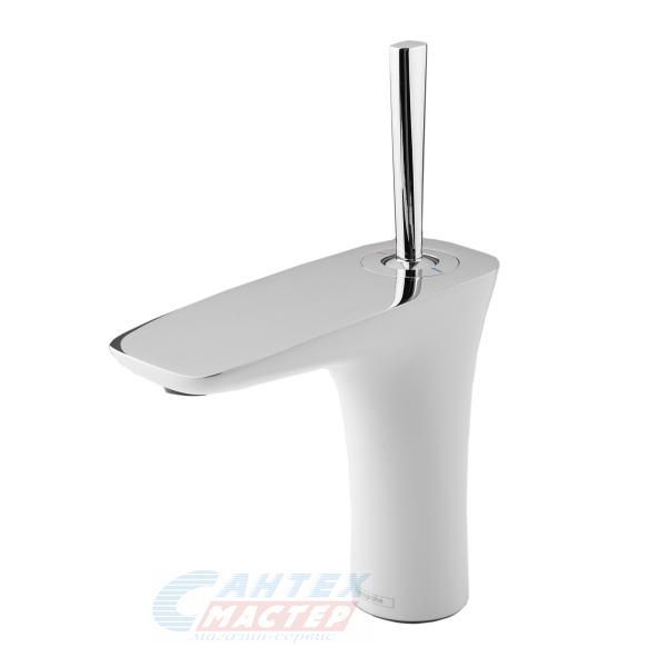 Смеситель для раковины Hansgrohe PuraVida белый/хром 15074400