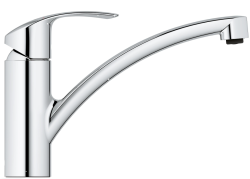 Смеситель для кухни/мойки Grohe Eurosmart New однорычажный, керамический, с поворотным изливом длина излива 226 мм 33281002