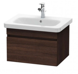 Тумба/шкафчик для консоли/столешницы Duravit DuraStyle под раковину 50х47,8х51,2 см, подвесная, ДСП, цвет: каштан темный, 1 выдвижной ящик, прямоугольная