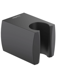 Держатель для душевой лейки Aquatek AQ2403MB фиксированный, матовый черный, ABS пластик