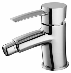 Смеситель для биде Lemark Atlantiss, для унитаза/биде, однорычажный, неповоротный, длина 119 мм, латунь, цвет хром