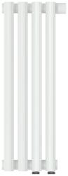 Радиатор отопления Сунержа Эстет-1 EU50 правый 500х180 4 секции, цвет белый, нижнее правое подключение, нержавеющая сталь, трубчатый