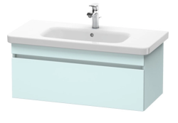 Тумба под раковину для консоли/столешницы Duravit DuraStyle 90х47,8х51,2 см, подвесная, ДСП, цвет: светло-голубой, 1 выдвижной ящик, прямоугольная