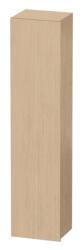 Пенал Duravit DuraStyle, 40x36x180 см, подвесной, (левый), с дверцей, с полкой, со стеклянными полками, цвет: натуральный дуб, в ванную комнату