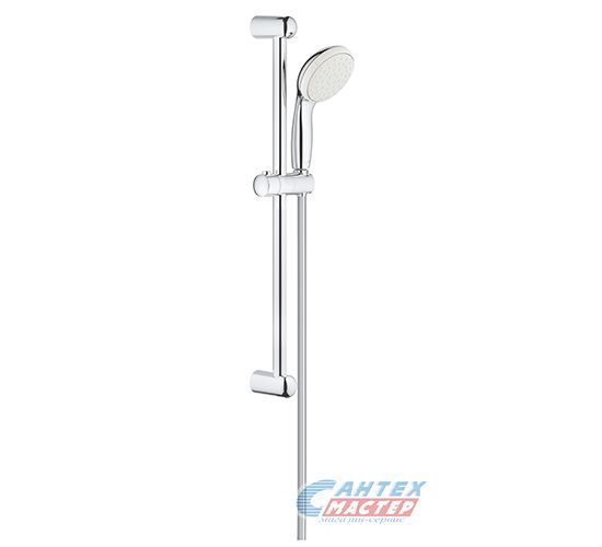 Душевой гарнитур Grohe New Tempesta 100 с 1-режимной лейкой, штанга 600 мм хром 27853001