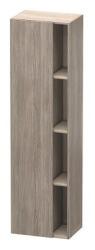 Пенал Duravit DuraStyle, 50x36x180 см, подвесной, (правый), с дверцей, с закрытыми/открытыми полками, цвет: сосна серебристая, в ванную комнату