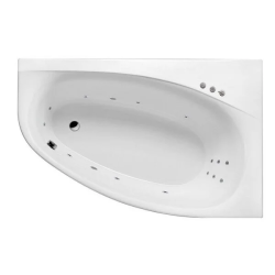 Ванна Excellent Kameleon SMART, 170х110 см, акриловая, цвет- белый, (с гидромассажем), с каркасом, асимметричная, правосторонняя, правая, приставная/встраиваемая